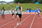 Senior mens 400 metres, 2022 Northern Senior and Under-20 Champs., Wavertree Athletics Centre, Liverpool. Photo: David T. Hewitson/Sports for All Pics